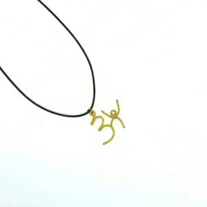 Gold Om Necklace